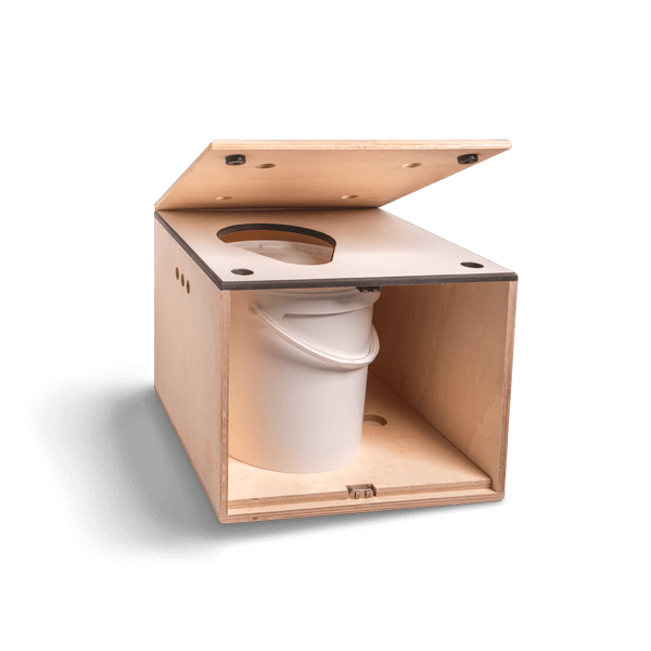 Caja inodoro seco