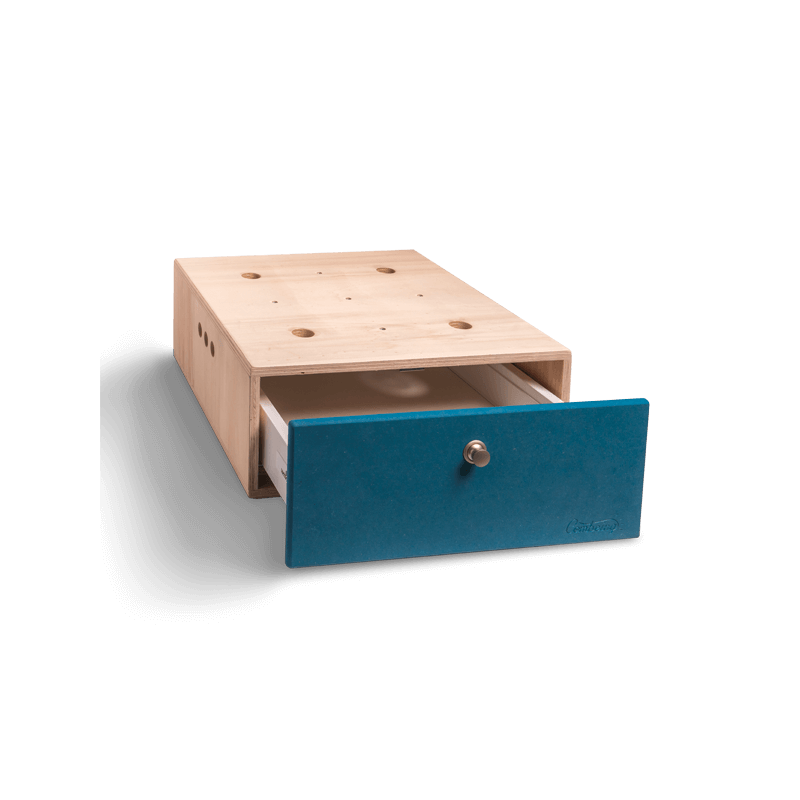Caja de media altura con caj&oacute;n deslizante