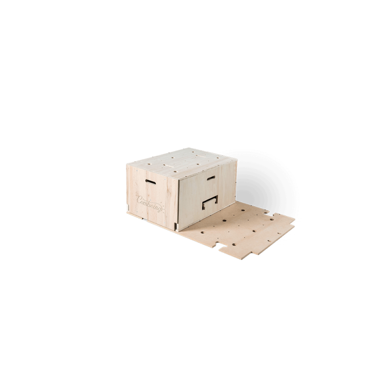 mueble de cocina con corredera