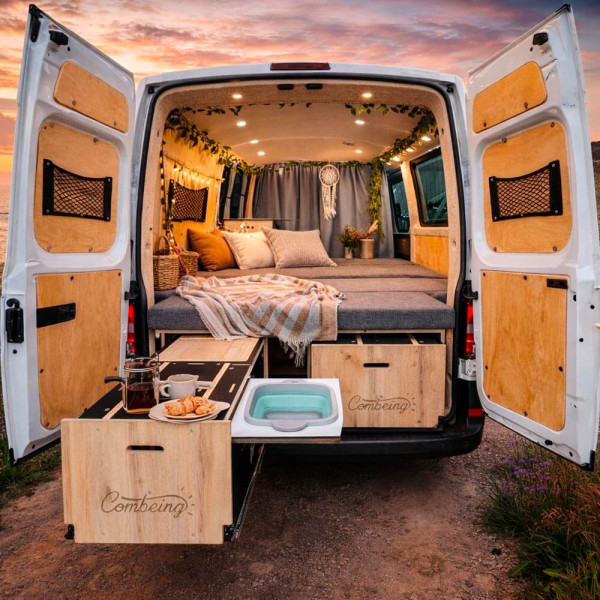 kit camper para furg&oacute;n gran volumen modular