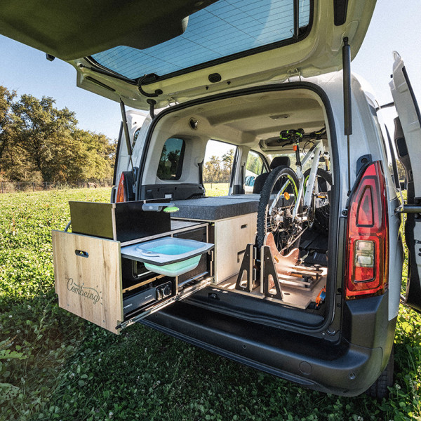 Combeing | Una campingbox con gran caj&oacute;n deslizante