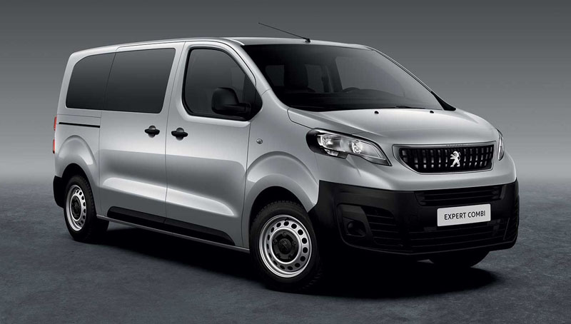 Segunda fase de un Peugeot Expert 3 versi&oacute;n combi o traveller