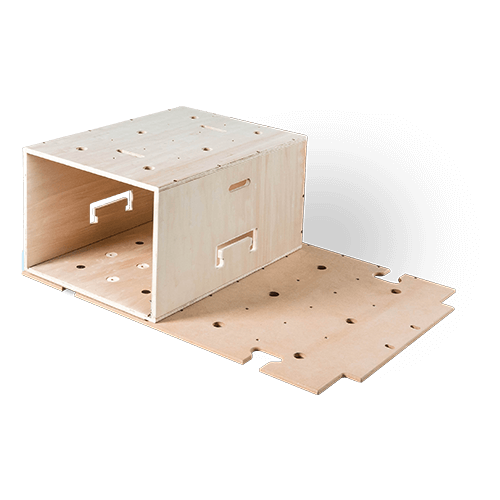 Suelo modular f&aacute;cil de instalar sin herramientas